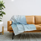Abstract Landscape Painting Throw Blanket Gallery Image 1
