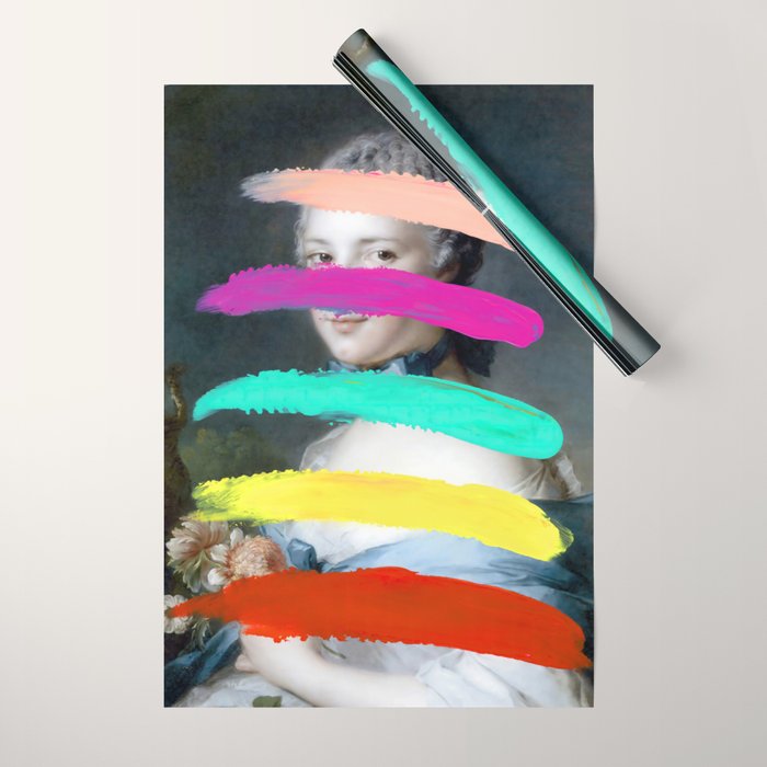 Composition 709 Wrapping Paper Gallery Image 1