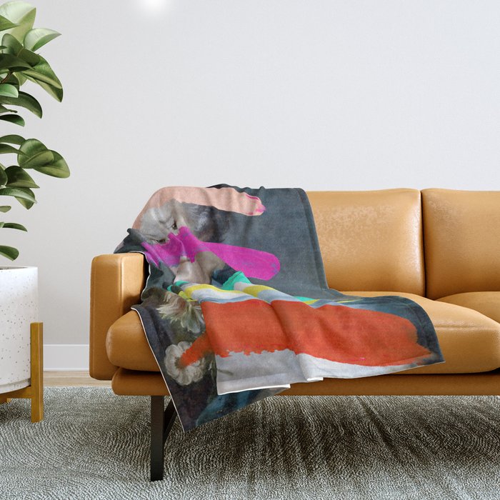 Composition 709 Throw Blanket Gallery Image 1