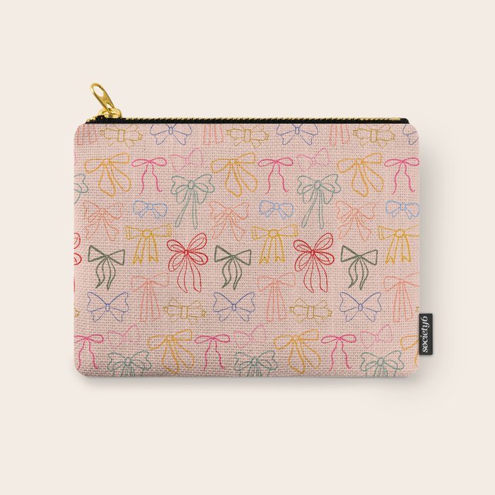 Lines Bows - Joy of Together  Carry All Pouch Gallery Image 1