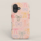 Lines Bows - Joy of Together  iPhone Case Gallery Image 1