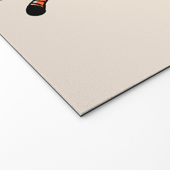 Tiger & Plant Welcome Mat Gallery Image 2