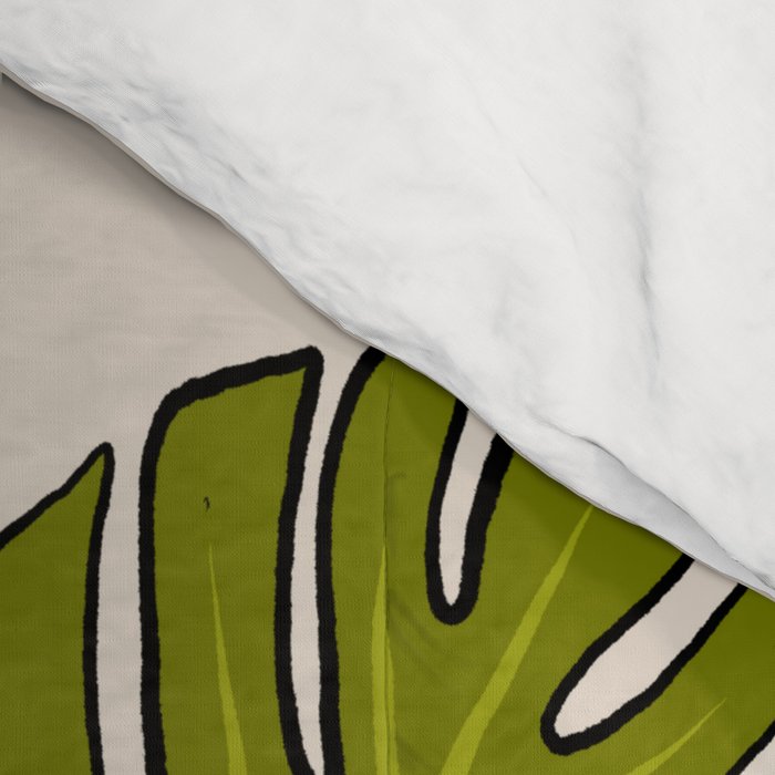 Tiger & Plant Comforter Gallery Image 4