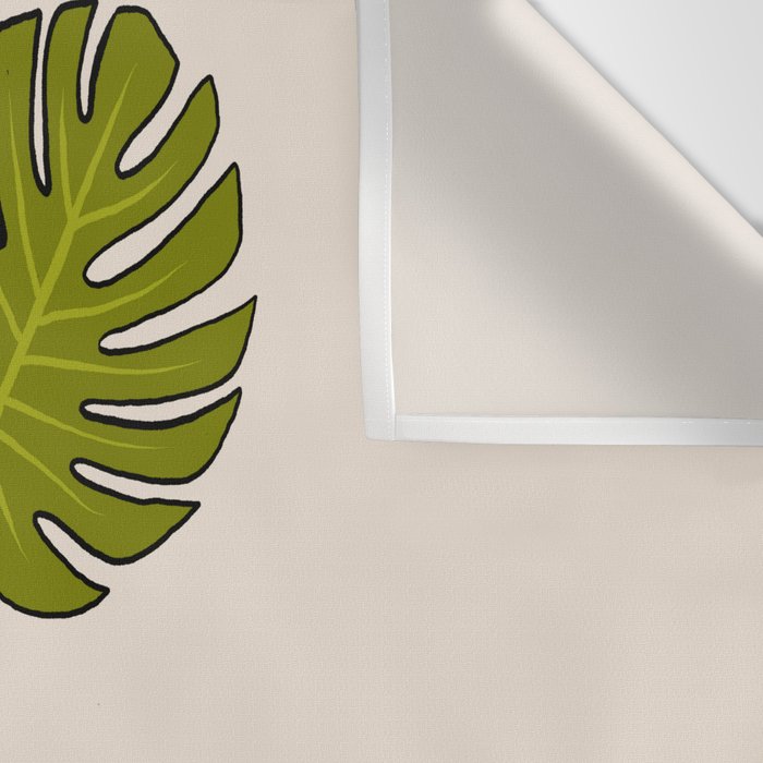 Tiger & Plant Wall Tapestry Gallery Image 3