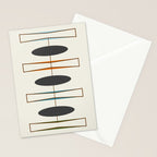 Mid-Century Modern 1.1 Stationery Card Gallery Image 2