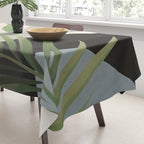 Abstract Art Tropical Leaves 49 Tablecloth Gallery Image 3