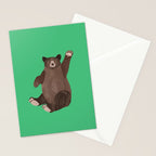 Hello Bear Stationery Card Gallery Image 2