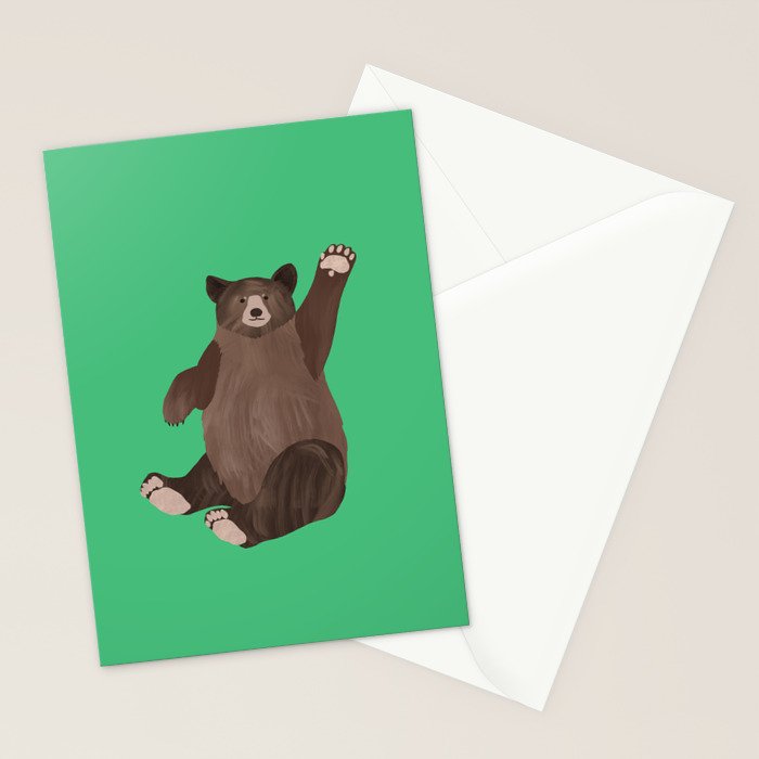 Hello Bear Stationery Card Gallery Image 2