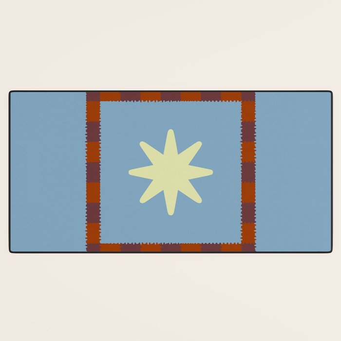 Vibrant Star II Desk Mat Gallery Image 3