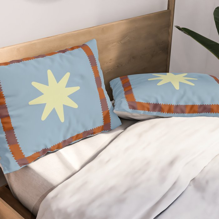 Vibrant Star II Pillow Sham Gallery Image 2