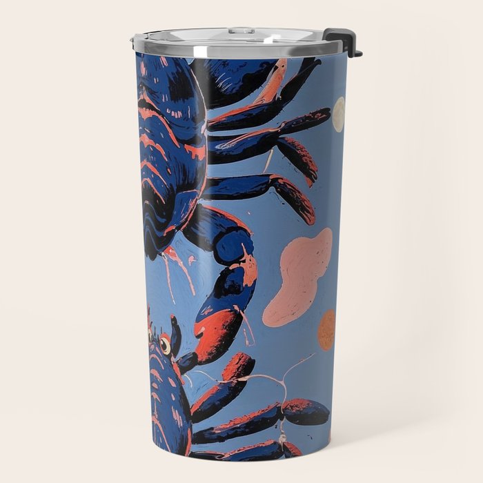 Oceanic Life - Lobster Travel Mug Gallery Image 2