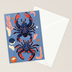 Oceanic Life - Lobster Stationery Card Gallery Image 2