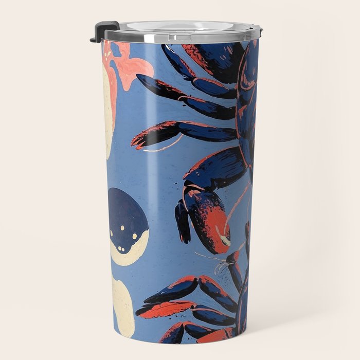 Oceanic Life - Lobster Travel Mug Gallery Image 3