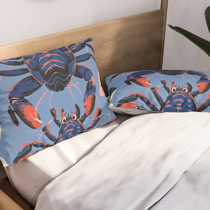 Oceanic Life - Lobster Pillow Sham Gallery Image 2