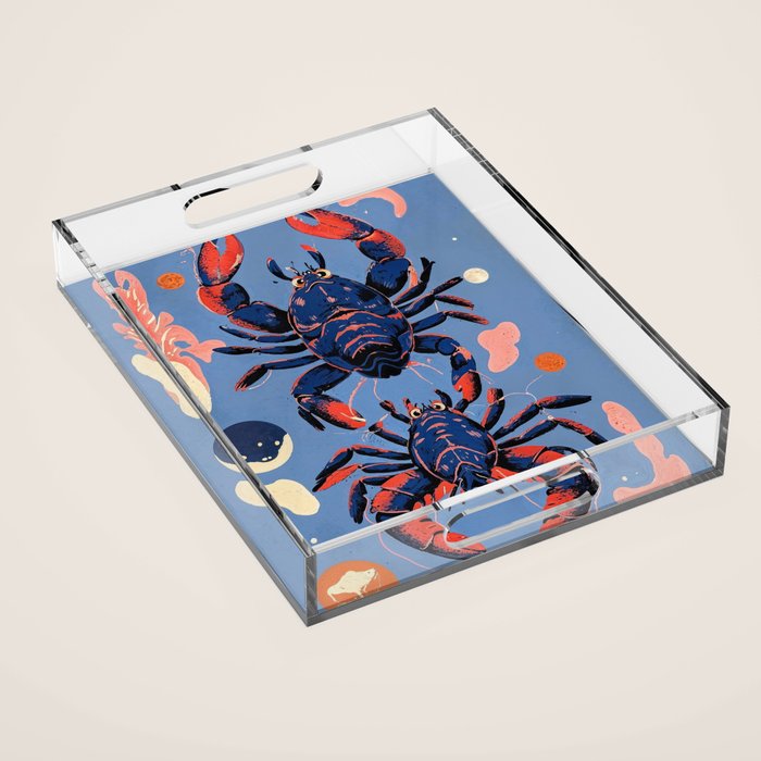 Oceanic Life - Lobster Acrylic Tray Gallery Image 1