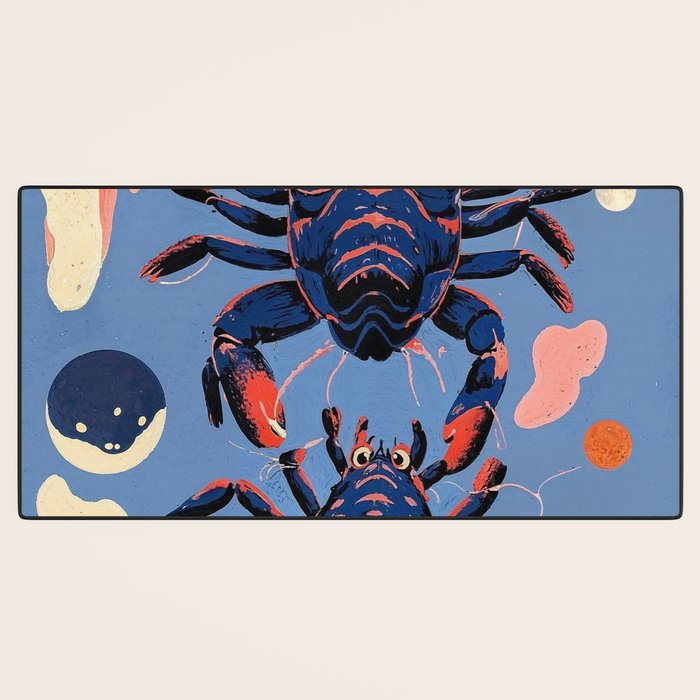 Oceanic Life - Lobster Desk Mat Gallery Image 3