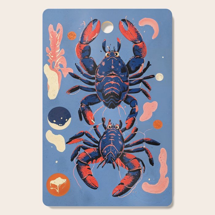 Oceanic Life - Lobster Cutting Board Gallery Image 1