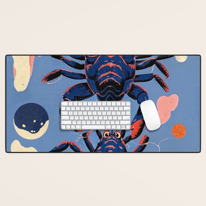 Oceanic Life - Lobster Desk Mat Gallery Image 1