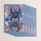 Oceanic Life - Lobster Wrapping Paper Gallery Image 3