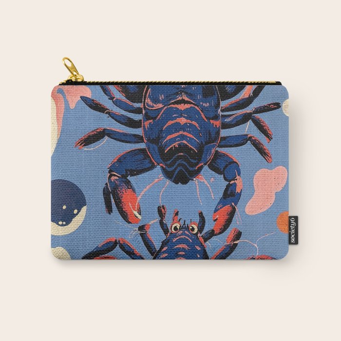 Oceanic Life - Lobster Carry All Pouch Gallery Image 1