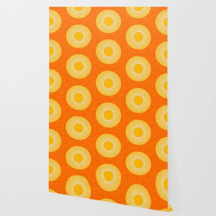 Earth Mod Abstract Sun Orange Wallpaper Gallery Image 2