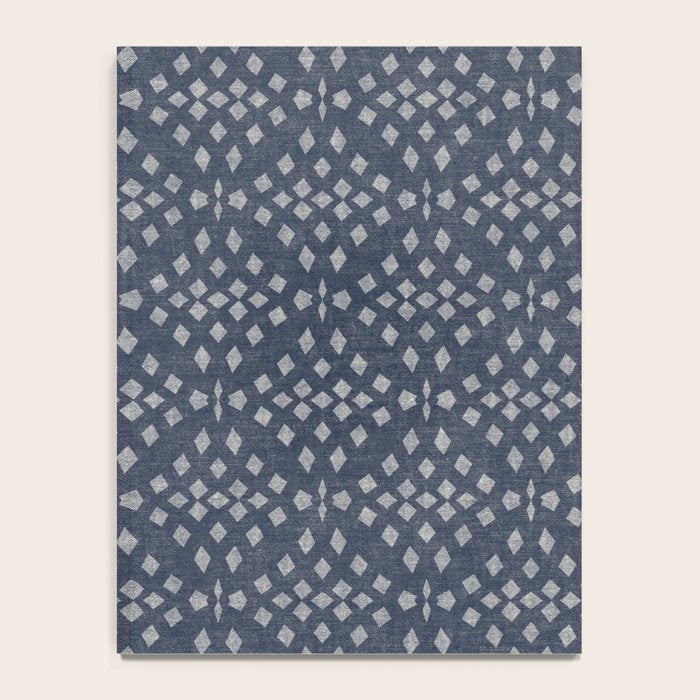 Vintage Patterned Blue Notebook Gallery Image 4