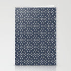 Vintage Patterned Blue Stationery Card Gallery Image 2