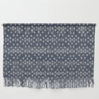 Vintage Patterned Blue Wall Hanging Gallery Image 1