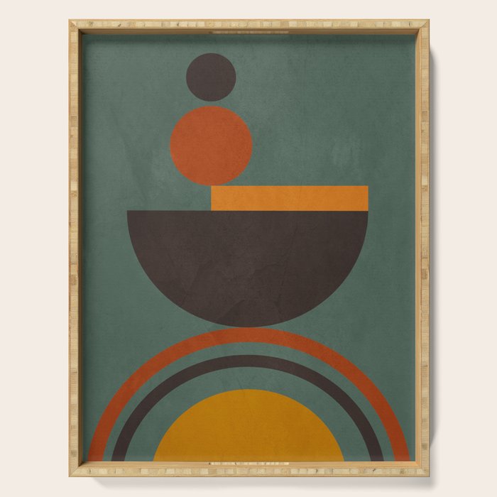 Abstract Art 19/2 Serving Tray Gallery Image 1