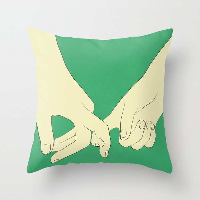 By Your Side 05 Throw Pillow Gallery Image 6