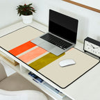 mid century xmas contemporary candle Desk Mat Gallery Image 2