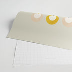 mid century xmas contemporary candle Wrapping Paper Gallery Image 2