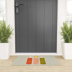 mid century xmas contemporary candle Welcome Mat Gallery Image 3
