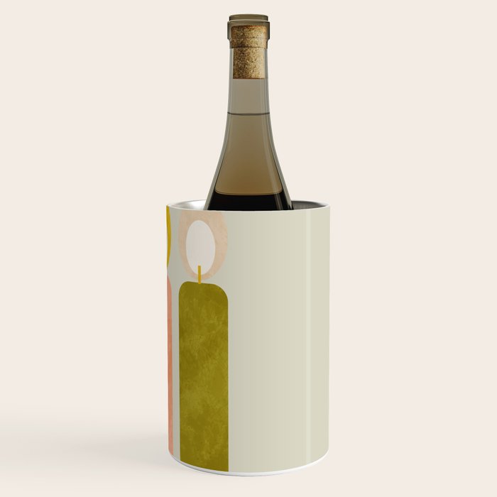 mid century xmas contemporary candle Wine Chiller Gallery Image 3