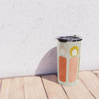 mid century xmas contemporary candle Travel Mug Gallery Image 4
