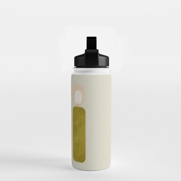 mid century xmas contemporary candle Water Bottle Gallery Image 2