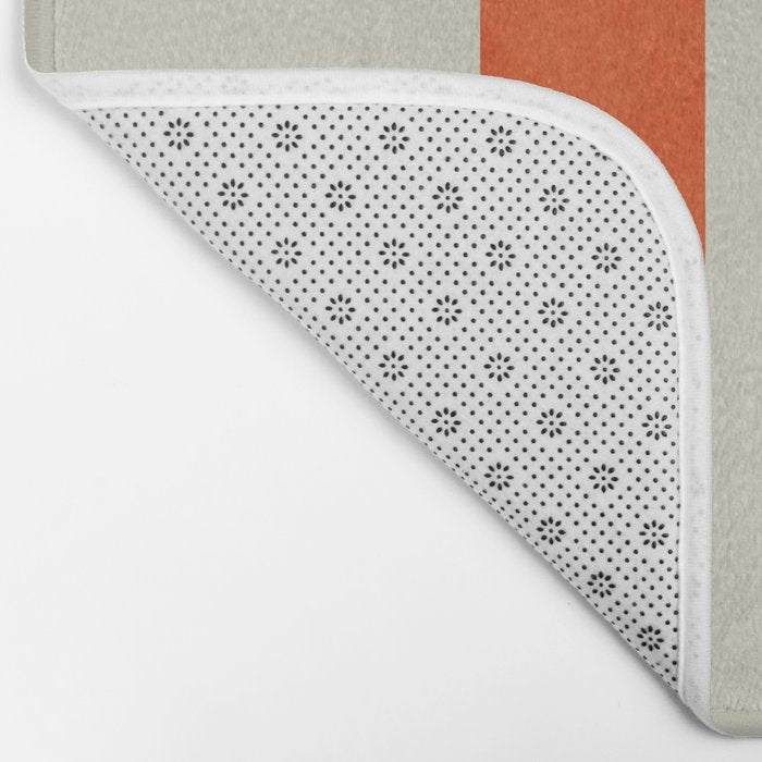 mid century xmas contemporary candle Bath Mat Gallery Image 2