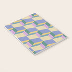 Cuboid Geometric Abstract Shapes Pattern XVI Notebook Gallery Image 3