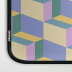 Cuboid Geometric Abstract Shapes Pattern XVI Laptop Sleeve Gallery Image 3