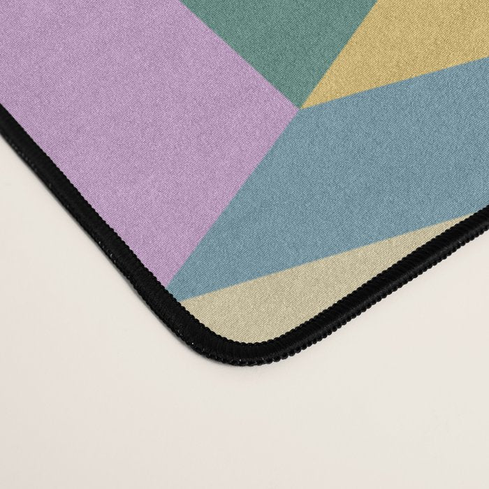 Cuboid Geometric Abstract Shapes Pattern XVI Desk Mat Gallery Image 4