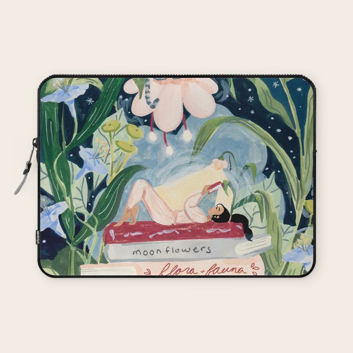 Night Reading Laptop Sleeve Gallery Image 1