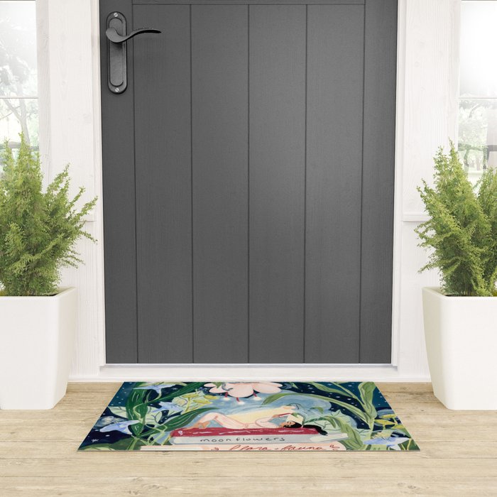 Night Reading Welcome Mat Gallery Image 3