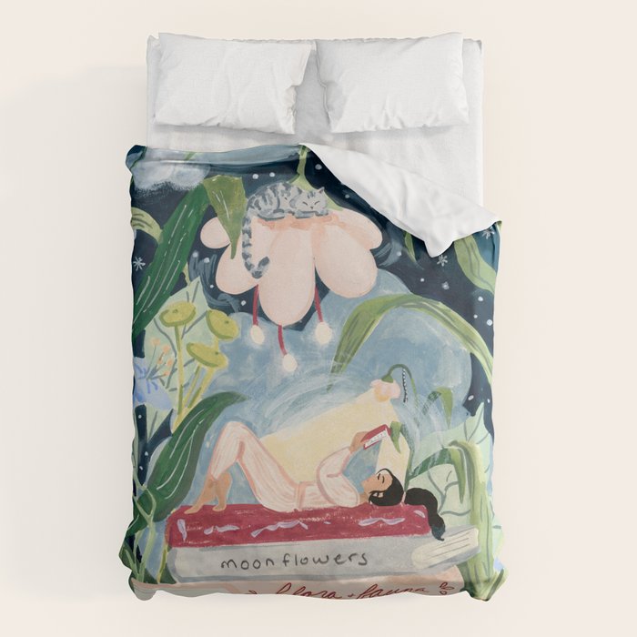 Night Reading Duvet Cover Gallery Image 6