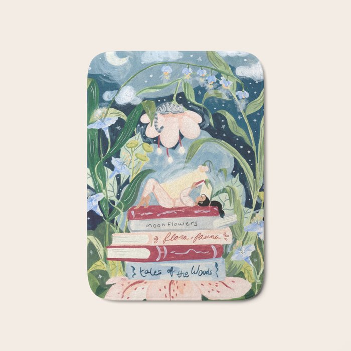Night Reading Bath Mat Gallery Image 1