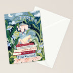 Night Reading Stationery Card Gallery Image 2
