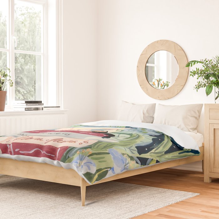 Night Reading Duvet Cover Gallery Image 2