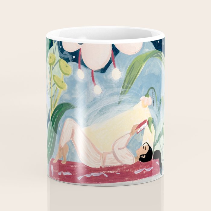 Night Reading Coffee Mug Gallery Image 4