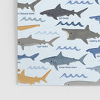 Shark Species Identification Chart Poster Gallery Image 3