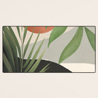Abstract Art Tropical Leaves 46 Desk Mat Gallery Image 3