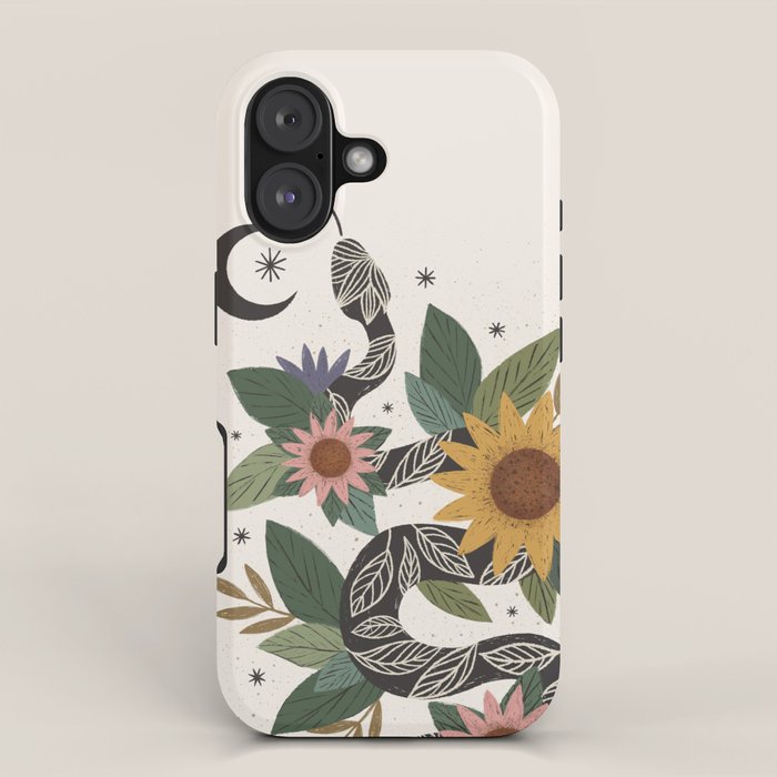  Year of the Snake - 2025 Calendar - Light iPhone Case Gallery Image 1
